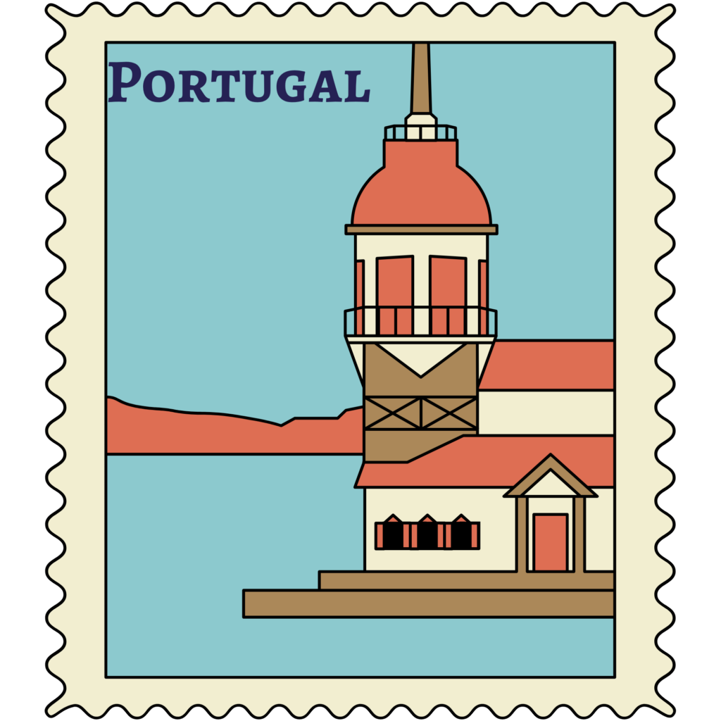 Postage stamp of Portugal